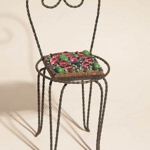 Wrought iron chair - Marta Soriano | EcoArt