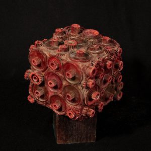 red dice with nuts - Marta Soriano | EcoArt